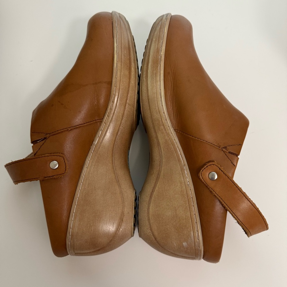SoftWalk women sz 8.5 Brown Softwalk Marquette Clog Mules - Picture 5 of 11
